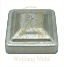 Square steel post caps ZM F 1-009