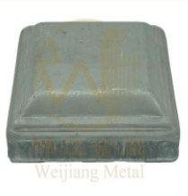 Square steel post caps ZM F 1-012