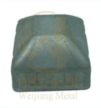 Square steel post caps ZM F 1-020