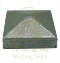 Square steel post caps ZM F 1-021