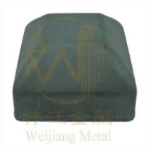 Square steel post caps ZM F 1-022