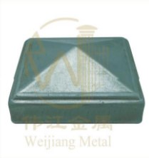 Square steel post caps ZM F 1-027