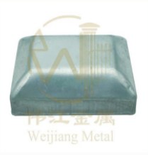 Rectangular steel post caps ZM F 2-004