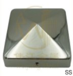Aluminium and stainless steel post caps ZM F 4-005
