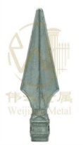 Stamped spear points ZM QJ 1-008