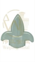 Stamped spear points ZM QJ 1-010