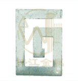 Stamped leaves, rosettes and scrolls ZSJ 3-004