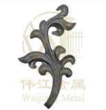Stamped leaves, rosettes and scrolls ZSJ 3-009