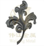 Stamped leaves, rosettes and scrolls ZSJ 3-010