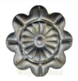 Stamped leaves, rosettes and scrolls ZSJ 3-026