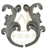 Stamped leaves, rosettes and scrolls ZSJ 3-033