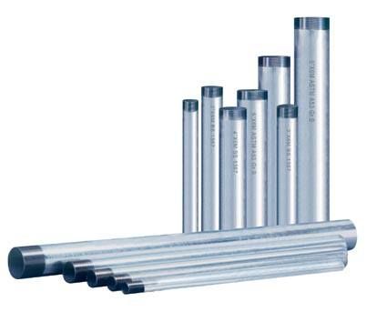 Threaded galvanized steel pipe – Steel pipes
