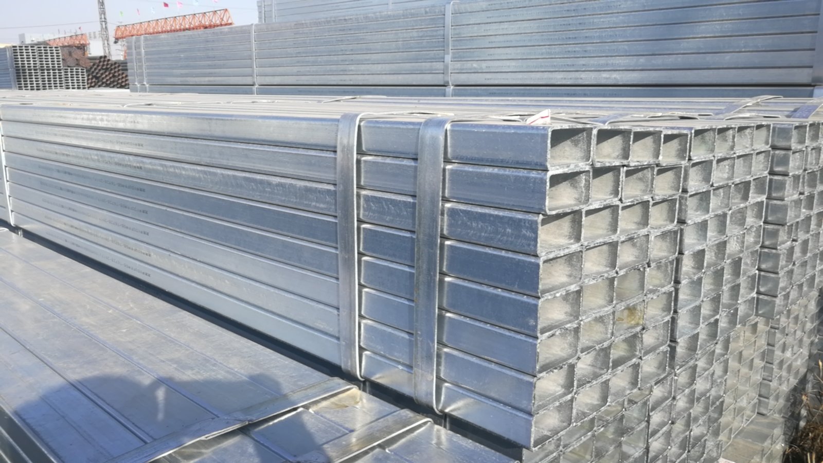 Galvanized rectangular steel tube – Steel pipes