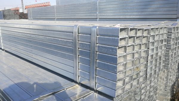 Galvanized rectangular steel tube – Steel pipes