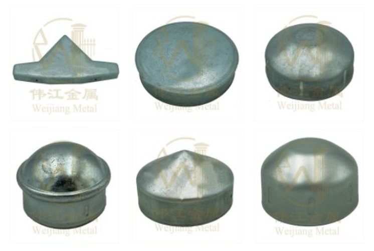 Round post caps – Post caps