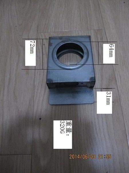 Single-hole lock box, raised rim – Lock boxes