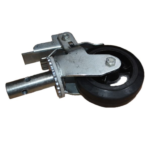 Scaffold caster with brake – Industrial casters