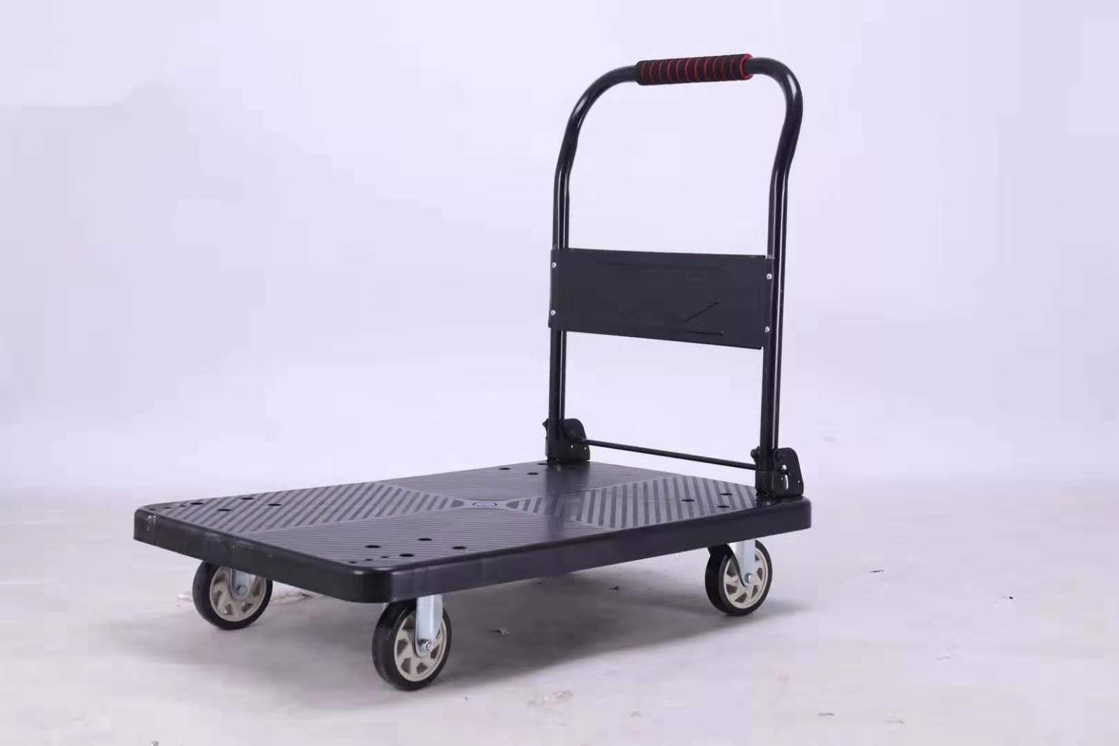 Black folding platform trolley – Trolleys