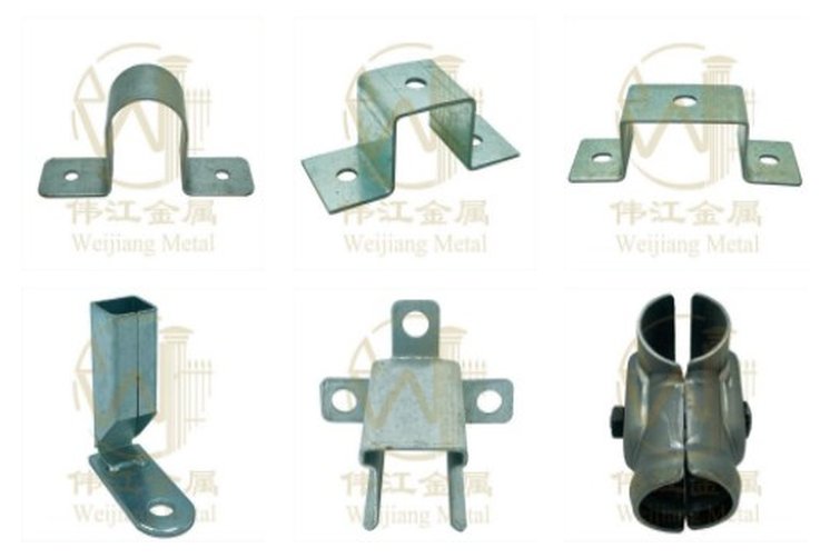 Tube clamps and fence clips – Clamps and rail brackets