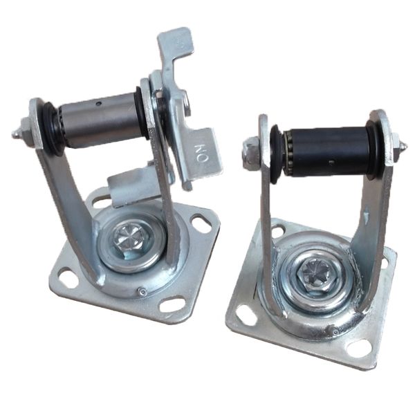 Swivel caster brackets, two styles – Industrial casters