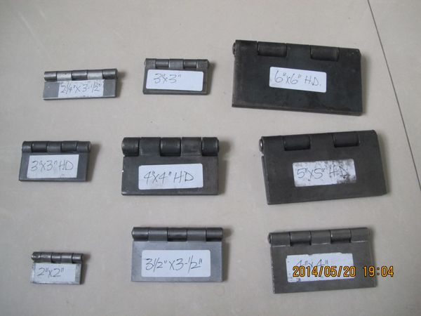 Butt hinges, assorted sizes – Hinges