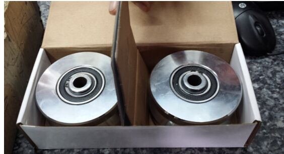 V-groove wheel with sealed bearing – V-groove wheels