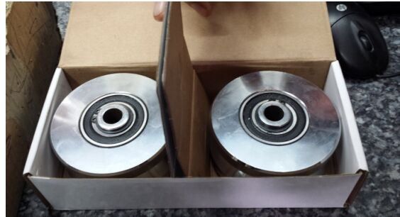 V-groove wheel with sealed bearing – V-groove wheels