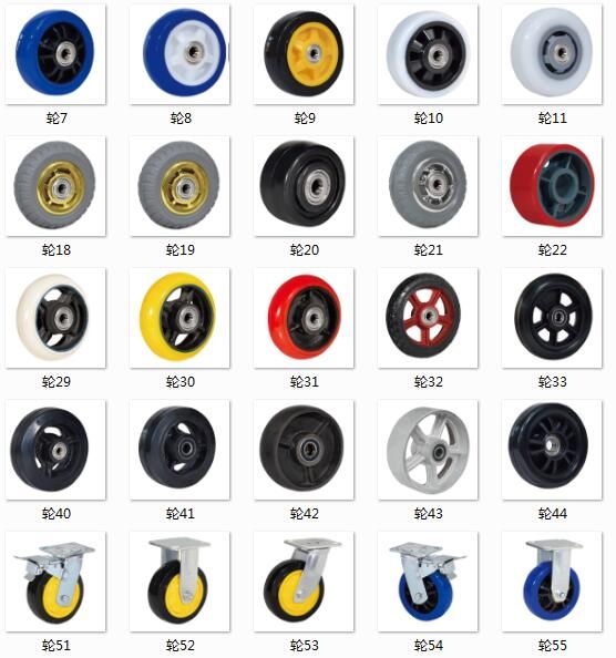 Caster wheels, assorted designs – Buffer casters